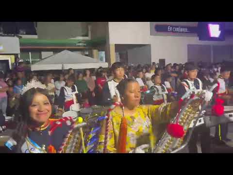 Banda Rítmica del Colegio Católica Inmaculada Concepción Monjas Jalapa.