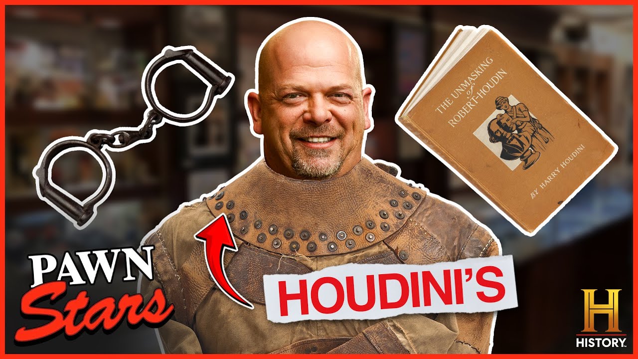 4 Most ALLURING Houdini Memorabilia | Pawn Stars