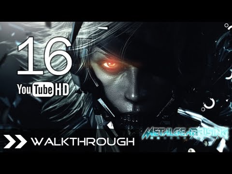 Metal Gear Rising Revengeance Walkthrough - Part 16 Raiden Campaign (R-04 - Hostile Takeover)