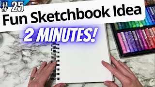 🎨 Quick 2 minute Sketchbook Warmups | OWLS 🦉
