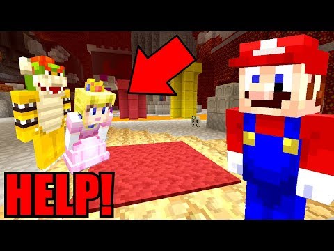 Minecraft | Super Mario Series | PEACH'S LOVE POTION WEARS OFF! *MARIO SAVES HER*! [296]