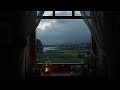 Relaxing Summer Night Rain In Ireland ️Calm Rain Ambience For Reading Sleeping Etc