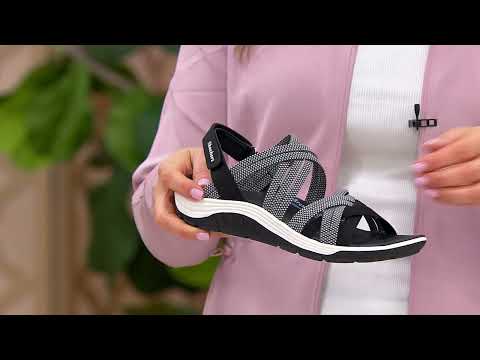 Skechers Washable Reggae Cup Sport Sandals - Smitten By You on QVC
