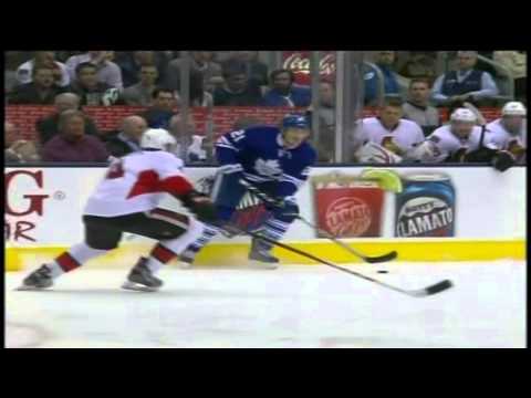 Tyler Bozak goal 1-0 Mar 6 2013 Ottawa Senators vs Toronto Maple Leafs NHL Hockey