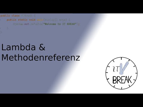 Java für Fortgeschrittene #8 - Lamda | Lamda Expression | Methodenreferenz deutsch