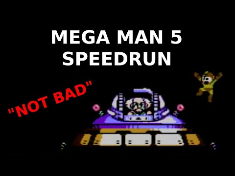 Mega Man 5 Speedrun in 34:20
