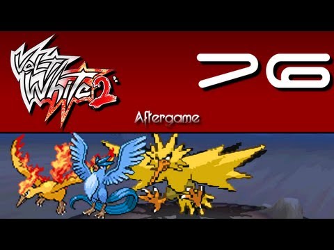 Pokemon Volt White 2 - Episode 76 Moltres Zapdos Articuno