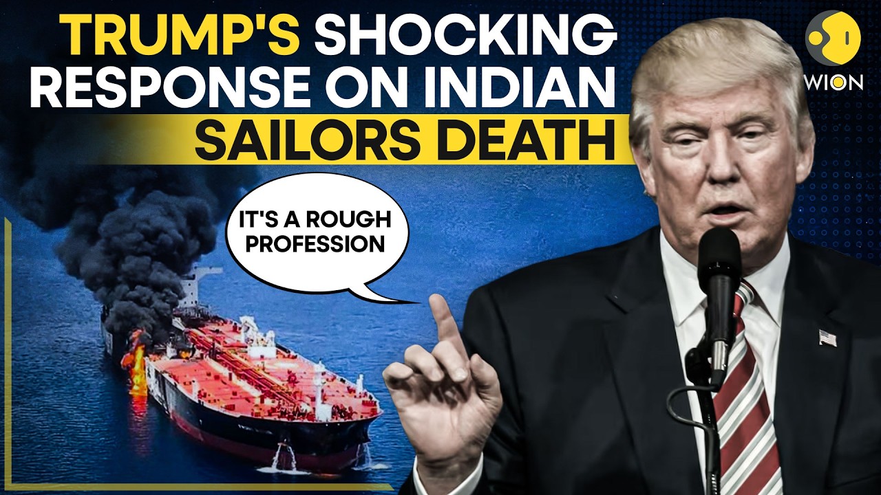 Donald Trump Breaks Silence on Indian Sailors Killed in US Attack | WION Originals