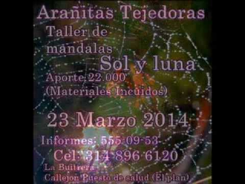 Taller de Mandalas Sol y luna - Marzo 2014
