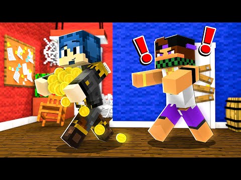 HO RUBATO TUTTI I SOLDI DEI MIEI AMICI! - MINECRAFT *NASCONDINO*