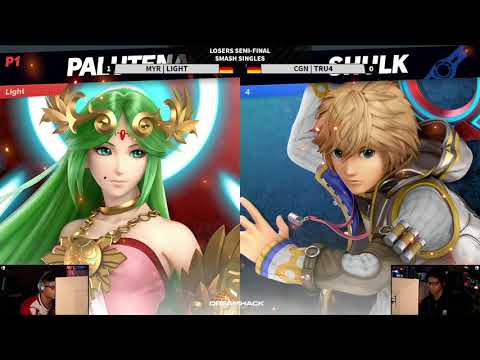 DHDE20 - mYr | Light (Palutena) Vs. CGN | Tru4 (Shulk) - Losers Semi-Final - Smash Singles
