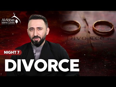 Eve of 7th Muharram 1445 | English | Divorce | Al Haj Mustafa Masood