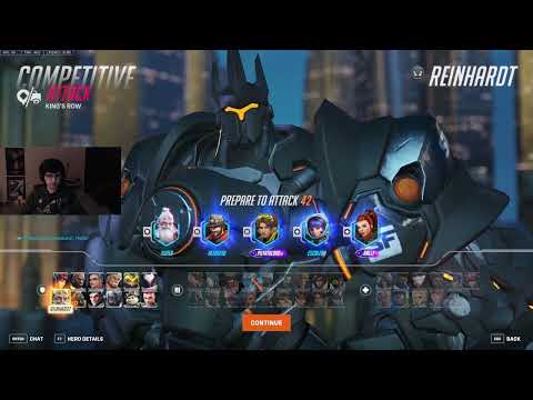 SUPER REINHARDT GAMEPLAY - OVERWATCH 2 SEASON 13