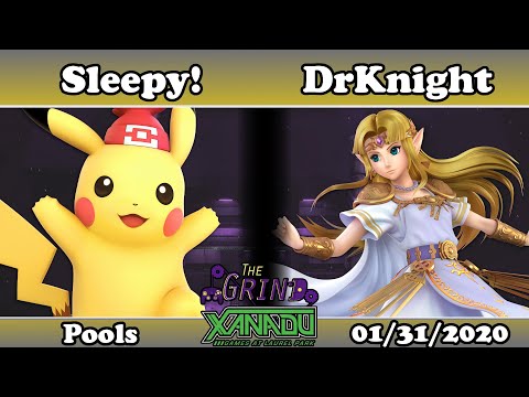 The Grind 112 Sleepy! (PIkachu) vs DrKnight (Zelda) Pools