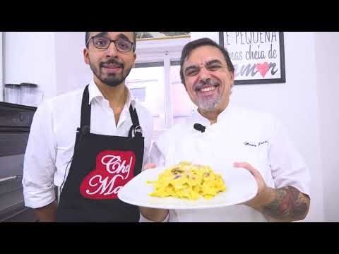 Fettuccine alla Papalina. Altro piatto dimenticato della cucina Romana, ospite M°Paolo Tagliaferri