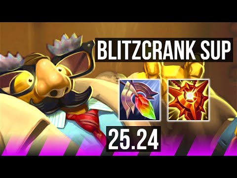 BLITZCRANK & Smolder vs PYKE & Jhin (SUP) | KR Master | 25.24