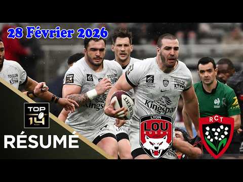 TOP 14: Full match summary Lyon vs RC Toulonnais: Round 18 - 2025/2026 Season