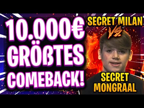 😱🚫DAS UNMÖGLICHE COMEBACK?! 💶10.000€ Turnier: Mongraal vs Milan!