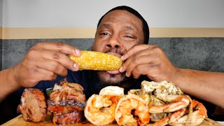 Lamb🐑 shrimp🍤 and crab🦀 is da Bomb💣 together
