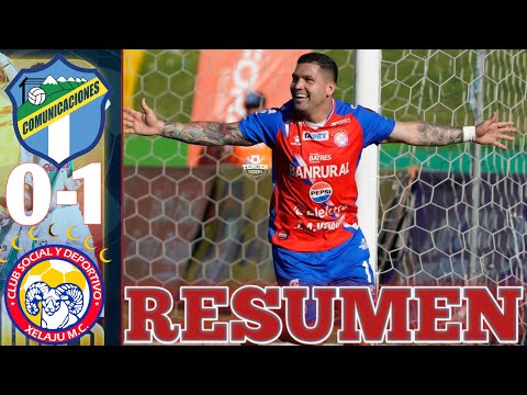 GOAL | Comunicaciones 0 vs Xelajú MC 1 GOAL HIGHLIGHTS MATCHDAY 22 OPENING TOURNAMENT 2025