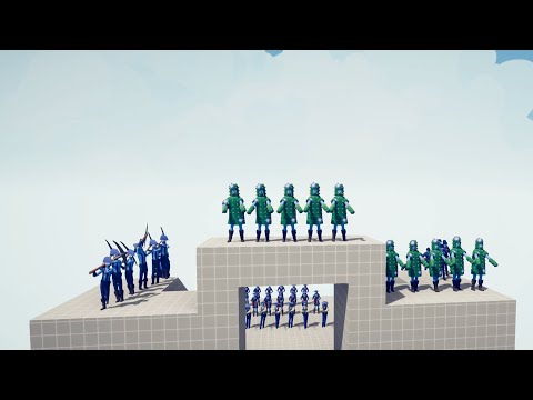 Wild West Team vs Every Unit - Totally Accurate Battle Simulator TABS