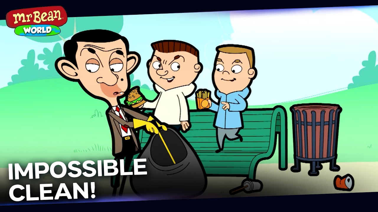 Bean The Trash Collector | Mr Bean Animated Season 2 | Mr Bean World