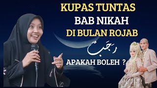 Download lagu Kupas Tuntas Bab Nikah Di Bulan Rojab,Hj.Ustadzah Mumpuni#mumpuniterbaru  mp3