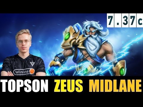 🤯TOPSON  [ZEUS] MID 7.37C- DOTA 2 HIGHEST MMR MATCH #dota2gameplay   #dota2   #topson