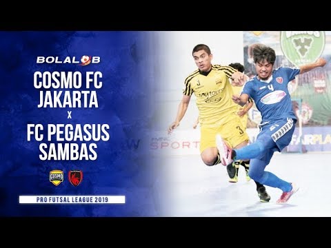 Cosmo FC Jakarta (4) vs (3) FC Pegasus Sambas - Highlights Pro Futsal League 2019