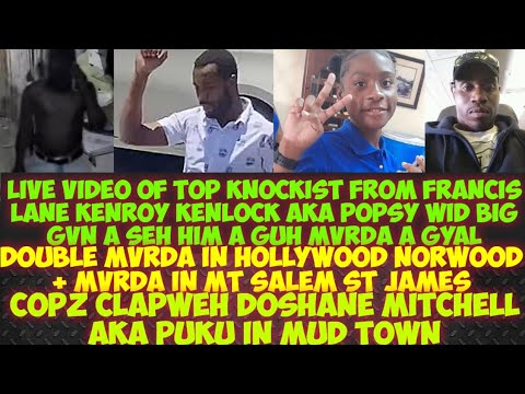 Live Video Francis Ln Top Knockist Kenroy Kenlock Seen On Video Wid Big GvN/3 SH@T D3AD In Mobay