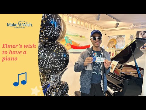 Elmer's wish to have a piano | @steinway x Make-A-Wish