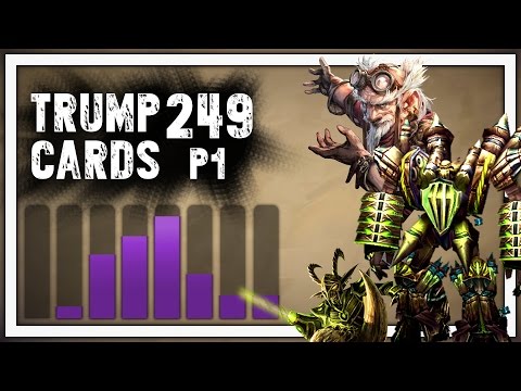 Hearthstone: Trump Cards - 249 - Tiny Amazing Reaver Experiments of Evil - Part 1 (Warlock Arena)