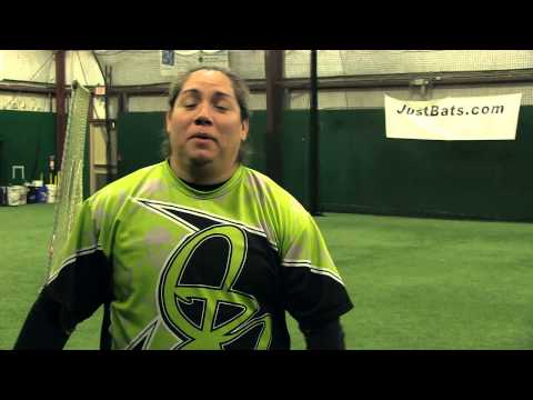 DeMarini Ball Exit Speed Competition: Crystl Bustos vs. Chris Larsen