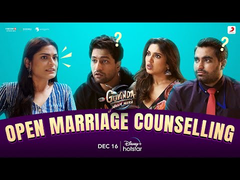 Open Marriage Counselling | Govinda Naam Mera | DisneyPlus Hotstar