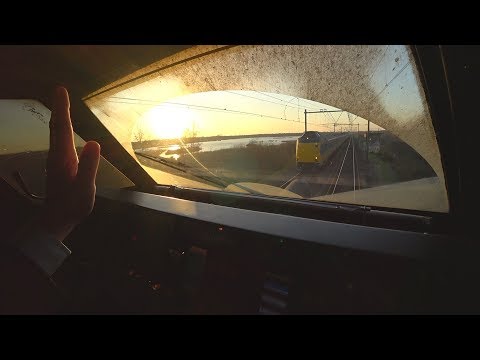 Train Driver's POV Amersfoort - Schiphol - Hoofddorp Opstel ICM 2017
