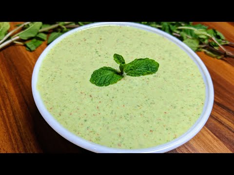 Pudina Raita Recipe - Mint Raita - How to make Mint Raita