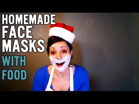 Homemade Face Masks with Food Video