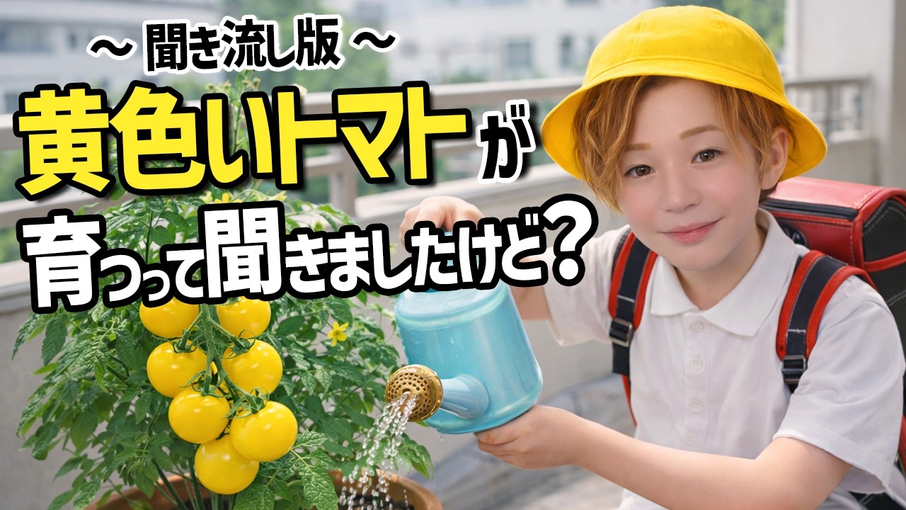 【聞き流し】やったことある？付録のトマト栽培に翻弄されるオカマ