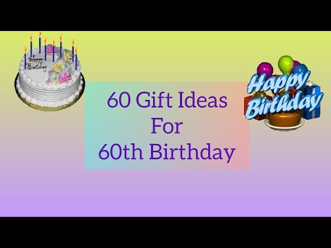 Budget Friendly 60 Gift ideas🤔🤔for special 60th Birthday🥳🎂 #giftideas #gifts #gift #birthdayideas