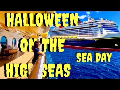Disney Dream HALLOWEEN ON THE HIGH SEAS - Disney Cruise Line - FUN DAY SEA DAY