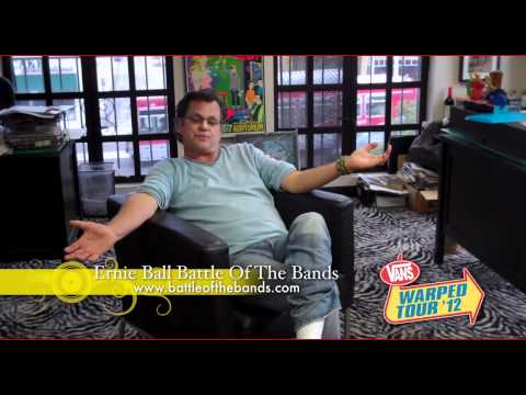 Kevin Lyman, Warped Tour, and The Ernie Ball Battle Of The Bands!