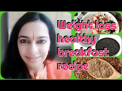Weight loss healthy breakfast recipe with zero cooking time | English Video
