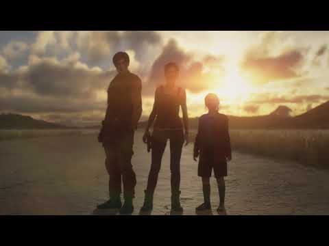 Resident Evil 2 - Truck Driver Gives Leon Kennedy The Finger, Sherry & Claire Ending Cutscene (2019)