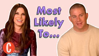 "Ouch!" Sandra Bullock and Channing Tatum play Most Likely To | Cosmopolitan UK