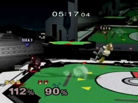 Zgetto (fox) vs Makenshi (marth) 4 LQF - TSL4 7-9/8/09