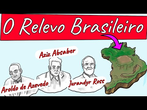 Brazilian Relief - Aroldo de Azevedo, Jurandyr Ross and Aziz Absaber
