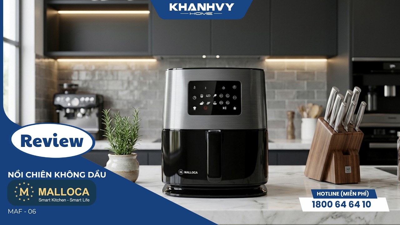 Nồi chiên không dầu Malloca MAF-06