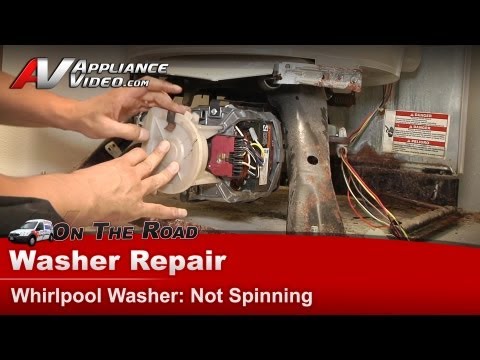Whirlpool Washer Repair - Not Spinning - Drive Coupling