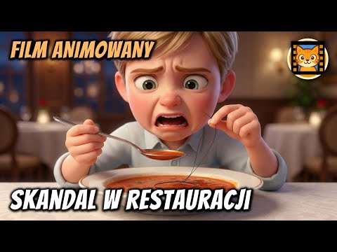 Staś i Skandal w Restauracji. - okładka bajki audio