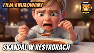 Staś i Skandal w Restauracji. - okładka bajki audio